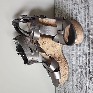 G by Guess Silver Wedges